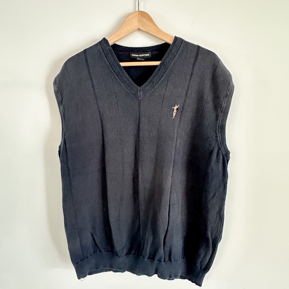 Vintage Fairway Outfitters Knitted Vest | Mens Golf Vest | XL - Picture 1 of 6
